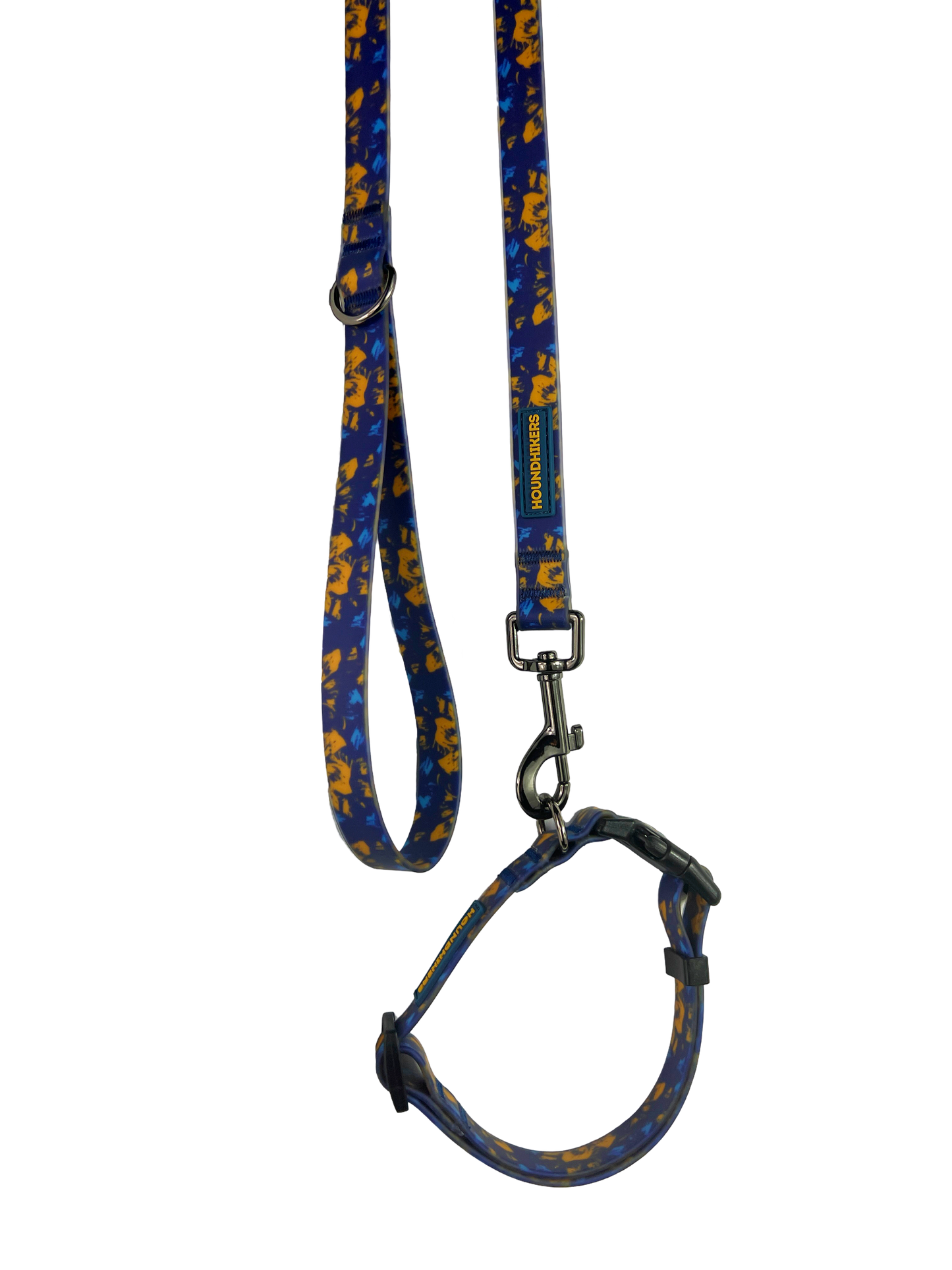 BlueBay Waterproof Collar & Leash Set