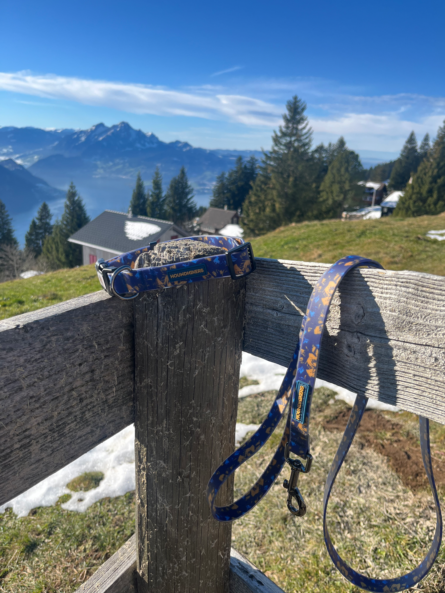 BlueBay Waterproof Collar & Leash Set